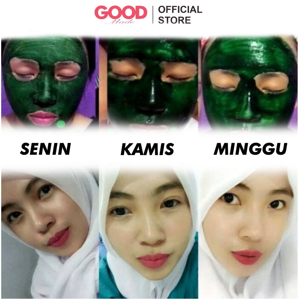 GOOD MADE - Masker Spirulina | spirulina masker wajah |  masker spirulina original | Spirulina | COD