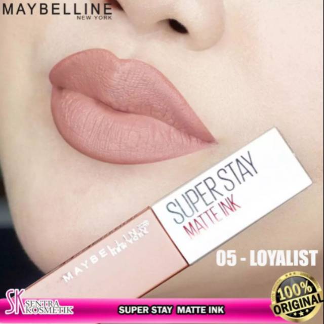 Maybelline super stay matte ink 05-loyalist