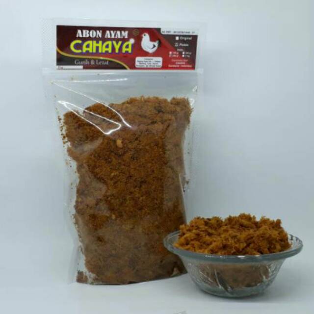 

ABON AYAM CAHAYA KHAS SOLO 1Kg(ready)