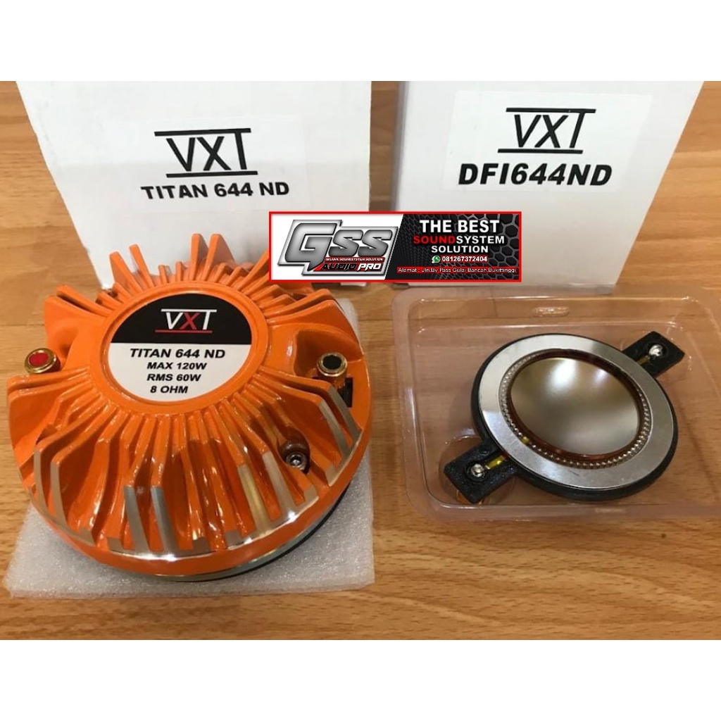 Driver Tweeter Vxt Titan 644 ND Neodymium