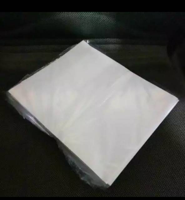 Kertas nasi pembungkus McD KFC burger 25x25 minyak restoran makan makanan putih rice paper