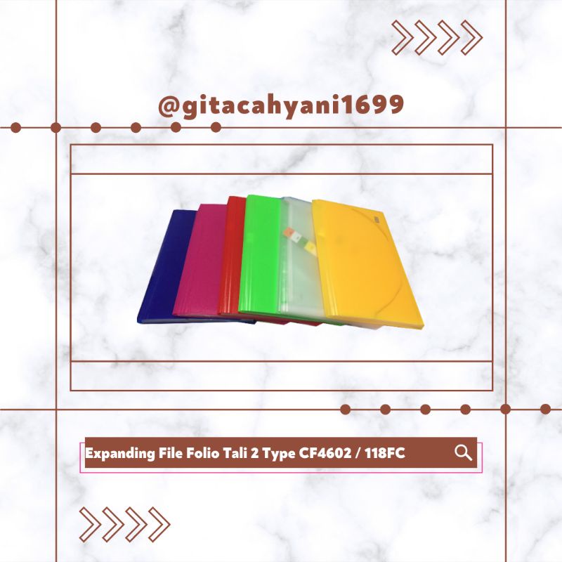 

EXPANDING FILE FOLIO / F4 CF4602 / WB 118 FC (2 TALI SAMPING)