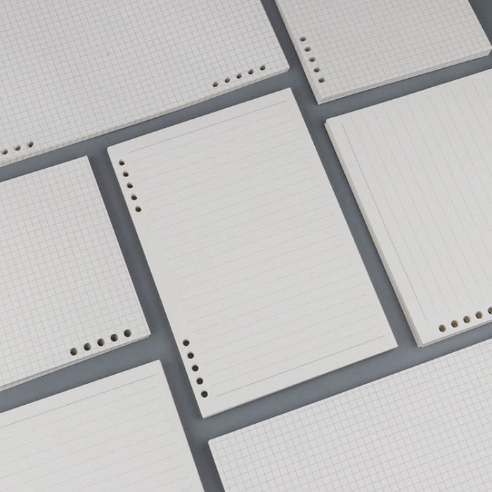 

Loose Leaf Binder A5 dan B5 10 Lubang