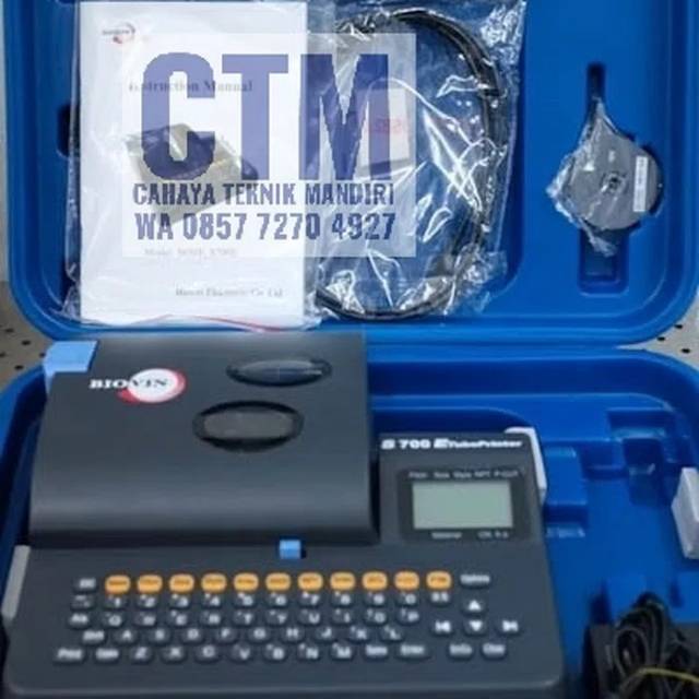 

Label id cable printer biovin S700E / mesin cetak lebel kabel marker