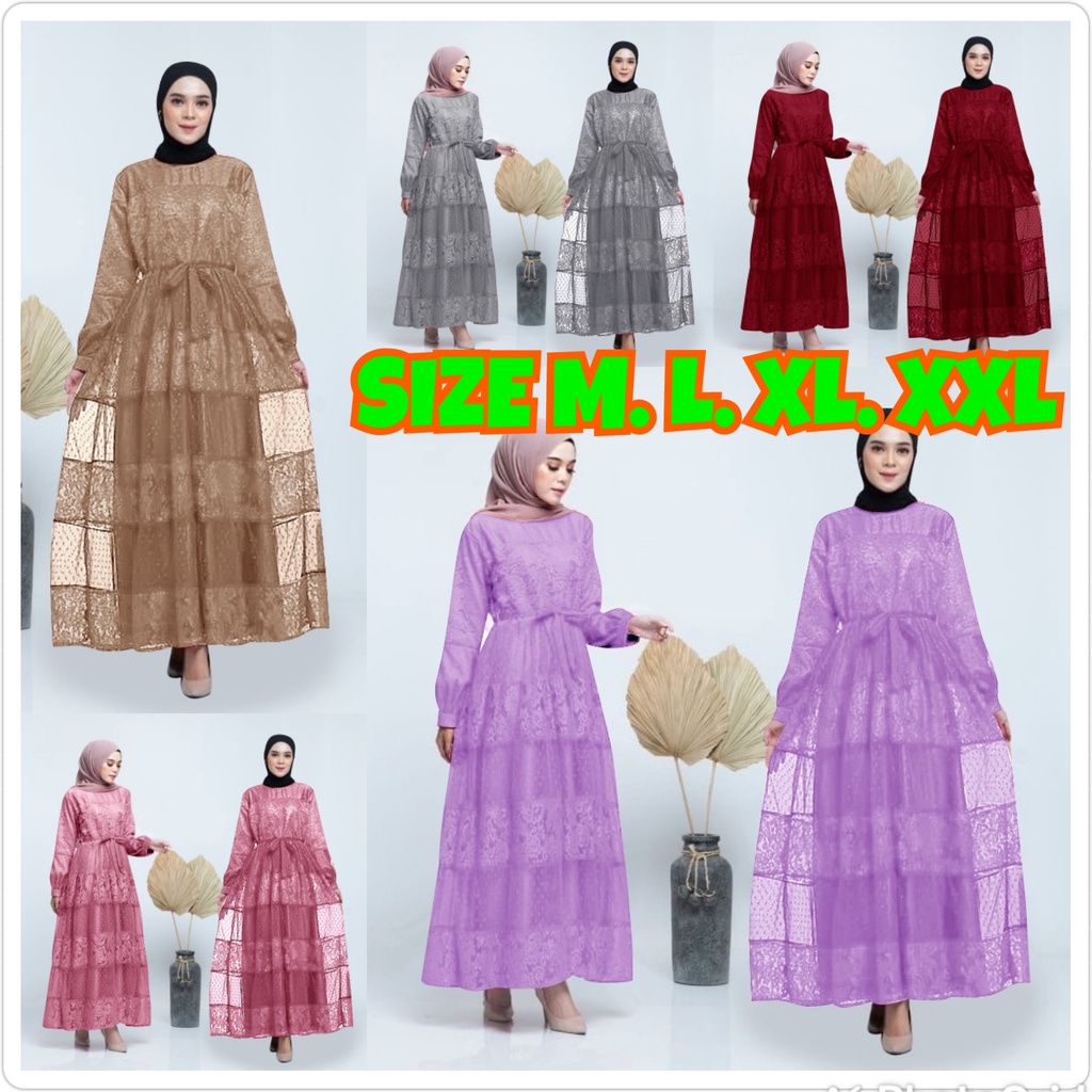 MX ZAKIRA Hasanah | Gamis Korean style fashion muslim terbaru | Baju gamis lebaran 2022 gamis terbaru