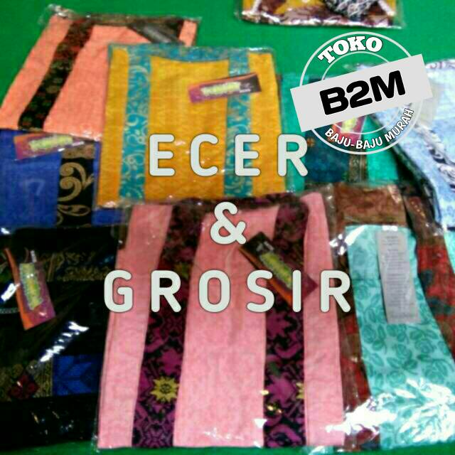 REAL PICT Kebaya Anak Setelan Batik Kutu Baru Usia 1,2,3,4,5,6,7 Tahun Setelan Kebaya Rnb TOKO B2M