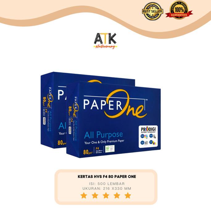

Kertas Fotocopy F4 80 Gram Paper One Atk