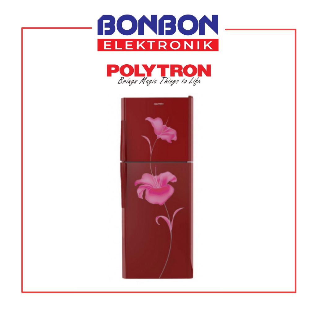 Polytron Kulkas 2 Pintu PRM 21BLR New Belleza 210L