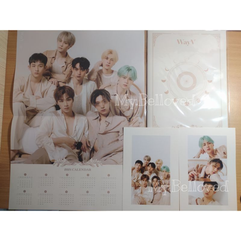 [ Ready stock] Sharing season greeting WayV diary calendar grup set , Winwin Lucas xiaojun hendery