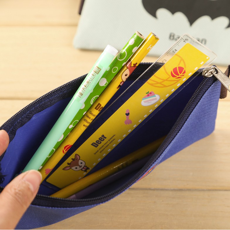 MURMURE.ID | TEMPAT PENSIL KOTAK PENSIL SUPERHERO TRANSF0RMER SUPERM4N B4TMAN PC022-1