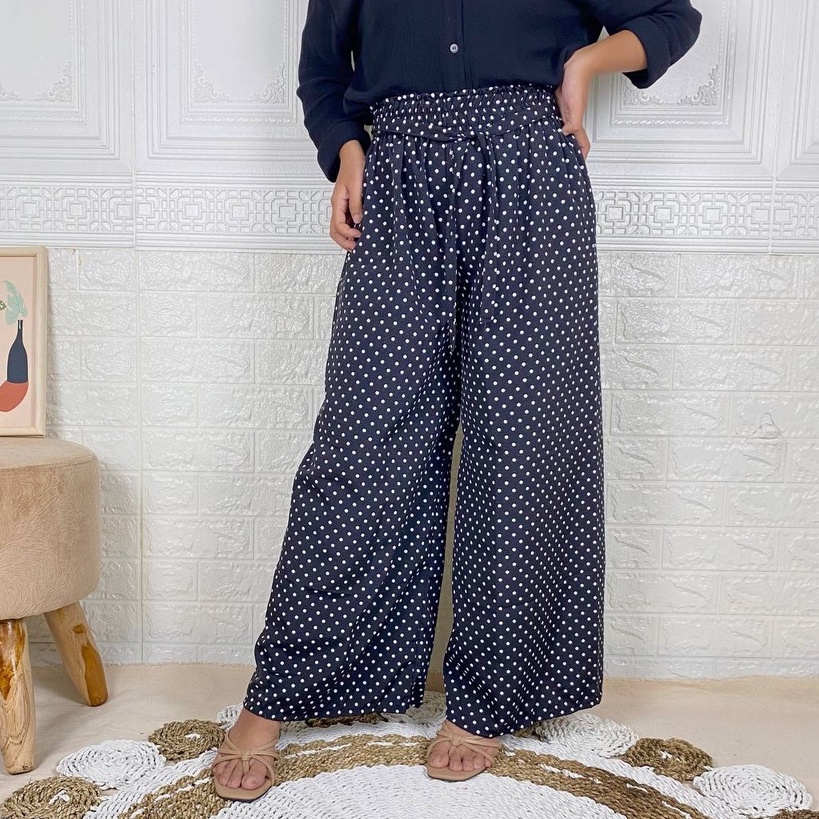 POLKA CULLOTES PANTS WOLFIS/KULOT WOLFIS MOTIF POLKA