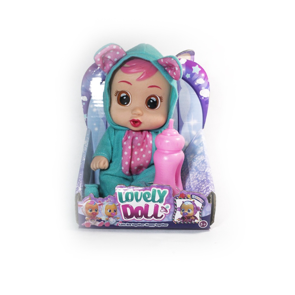Boneka anak Perempuan bisa nangis pintar bicara baby alive mainan boneka bayi perempuan pintar