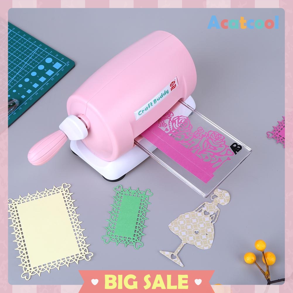 DIY Plastic Paper Cutting Embossing Machine Craft Scrapbook Album Cutter