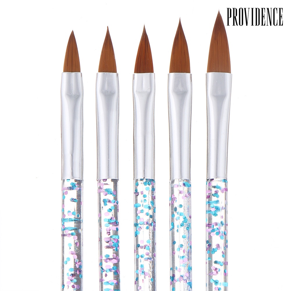 Providence 5Pcs/Set Flower Pattern Nail Art Painting Brushes Drawing Pens Manicure Tools