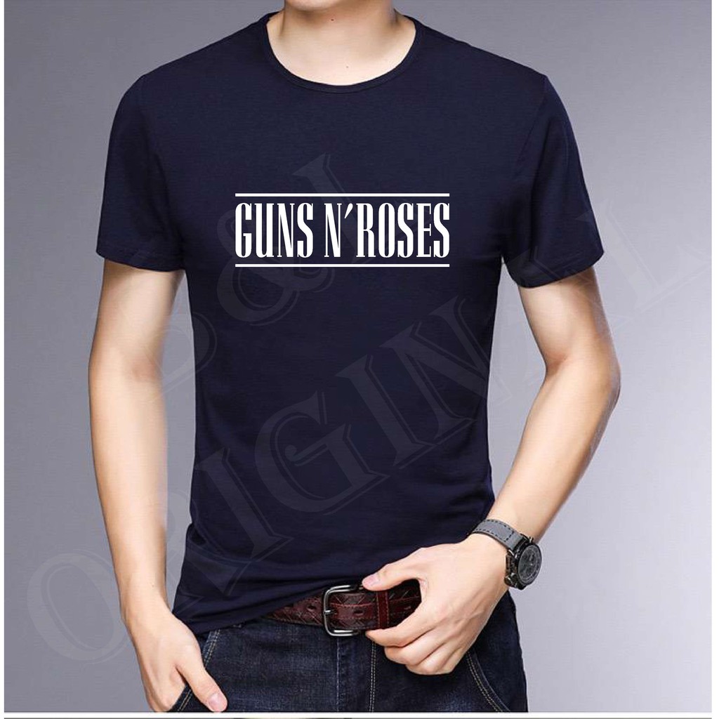 BS/COD/BAJU KAOS TANGAN PENDEK GUNS N/PRIA/REALPICTURE