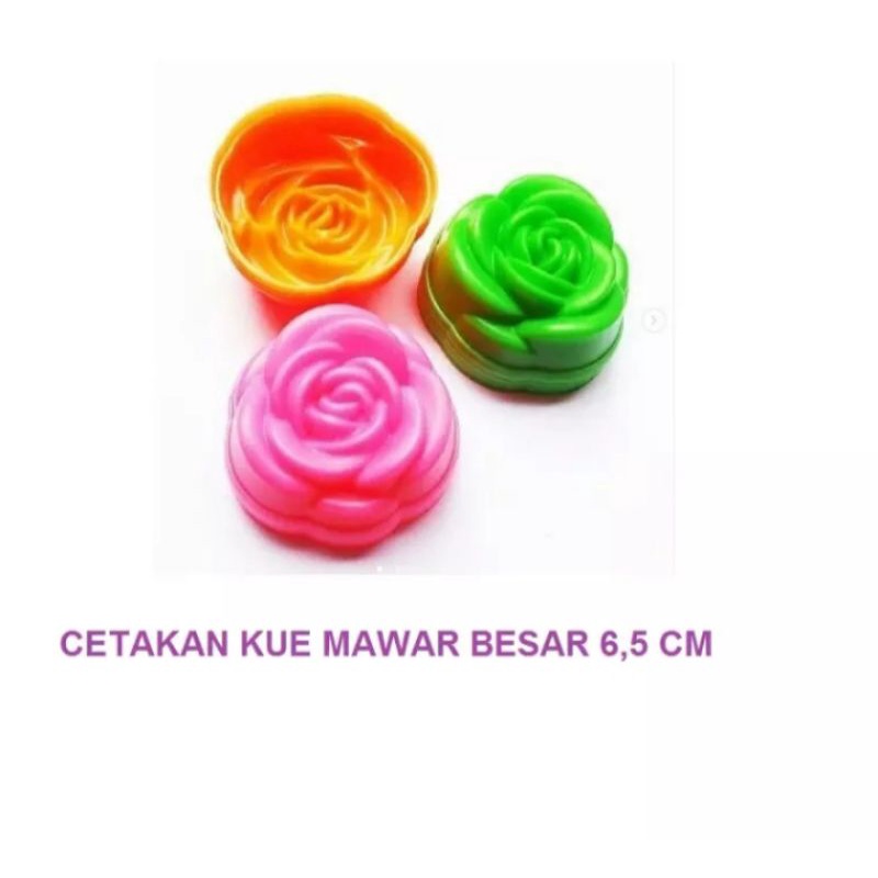 Cetakan puding mawar /putu ayu motif mawar puding murah