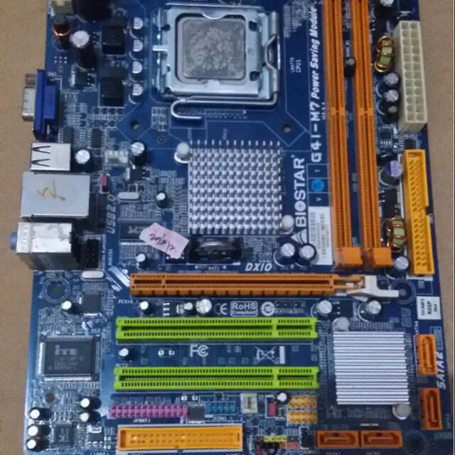 Paket motherboard G41 ddr3 plus prosesor (belum Ram)