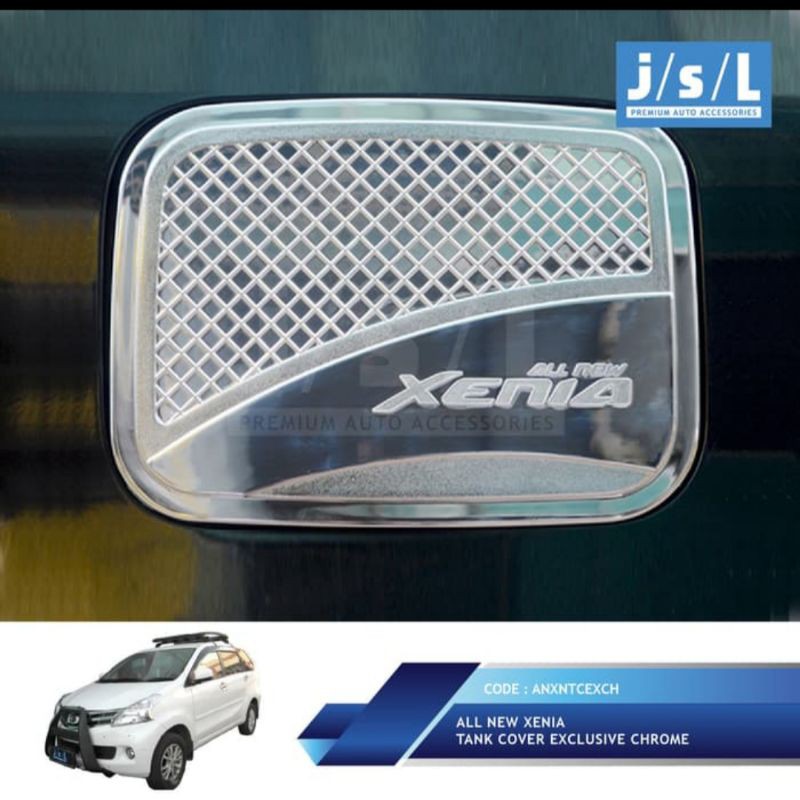 tank cover/ tutup tangki mobil all new Xenia exclusive chrome jsl