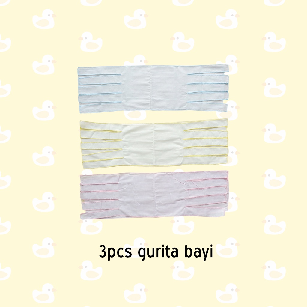 3 PCS Grito Ikat Anak Bayi Polos Motif | Gurita Bayi Cewek Cowok