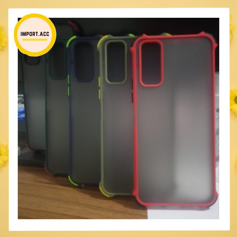 Casing Soft Case TPU Vivo Y20 CASE MATTE MYCHOICE DOVE CRACK [IMPORT]