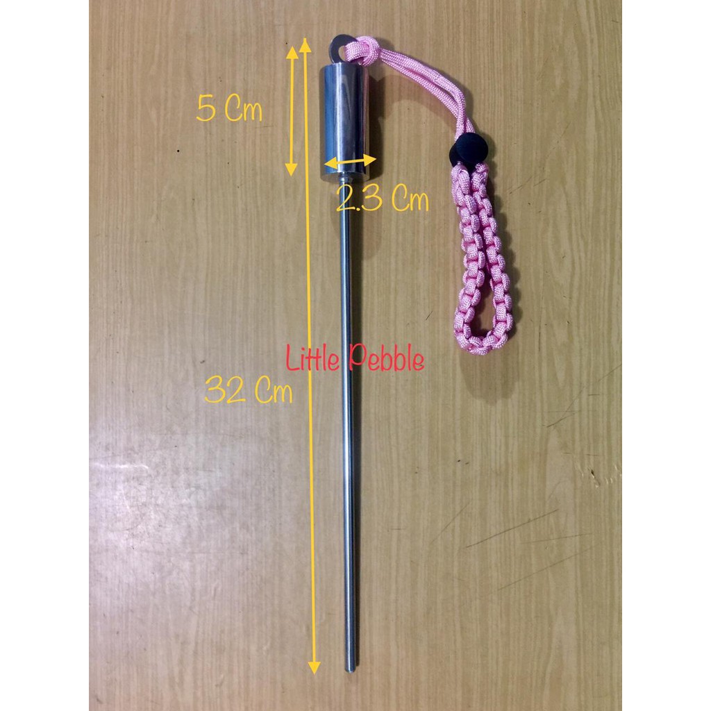 Scuba Diving Stick Pointer Rod Stainless Steel Tongkat Pointer Bunyi