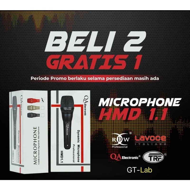 MICROPHONE HMD 1.1 QA ELEKTRONIC BY RDW