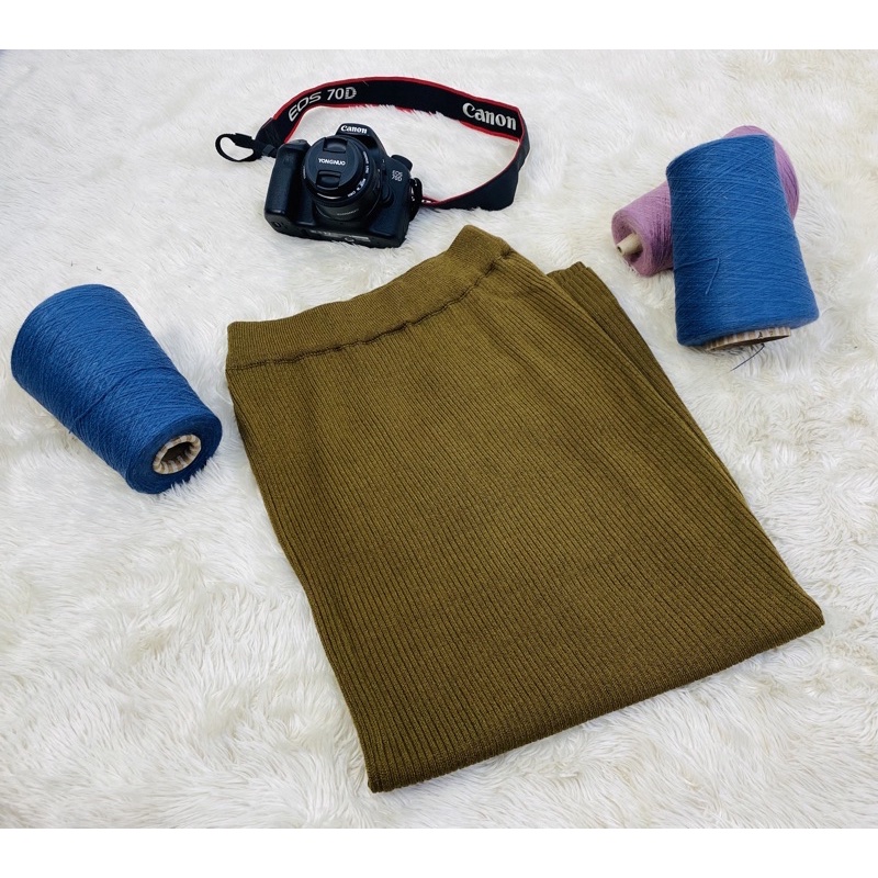 ROK SPAN RAJUT PREMIUM TEBAL KNIT KNITTED RAJUTAN SPAN ROK CARDIGAN ROK PANJANG WANITA /Rok span panjang/rok span rajut premium/rok span knitted/rok/rok wanita panjang/rok span hitam/rok plisket/rok plisket premium/rajut/cardigan/knit/knitted-COKLAT MANIS