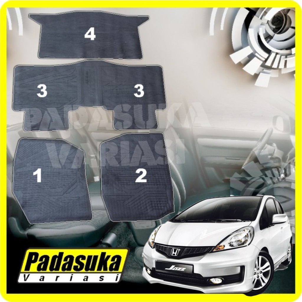 Karpet Honda Jazz GE8 RS 2011 2012 2013 Karpet Karet Jazz Karpet Jazz GE8 Karpet Honda Jazz 2008