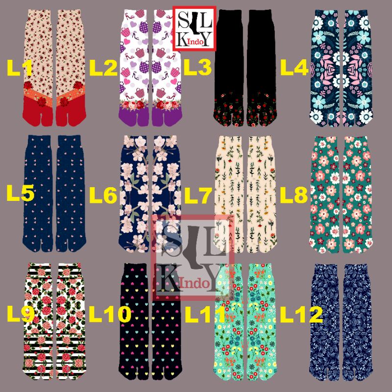 50 MOTIF KAOSKAKI WANITA MUSLIMAH KAOSKAKI PRINTING MUSLIMAH KAOSKAKI PRODUKSI SENDIRI BAHAN BAGUS HARGA HEMAT