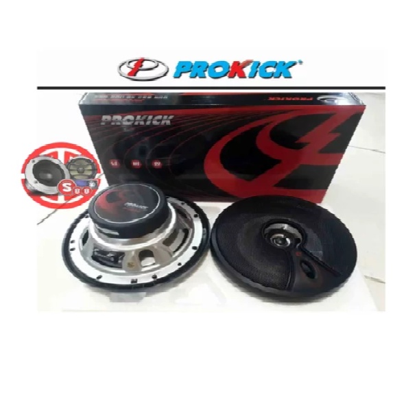 Prokick Speaker Mobil Coaxial 6.5 inch 2-Way Per Set