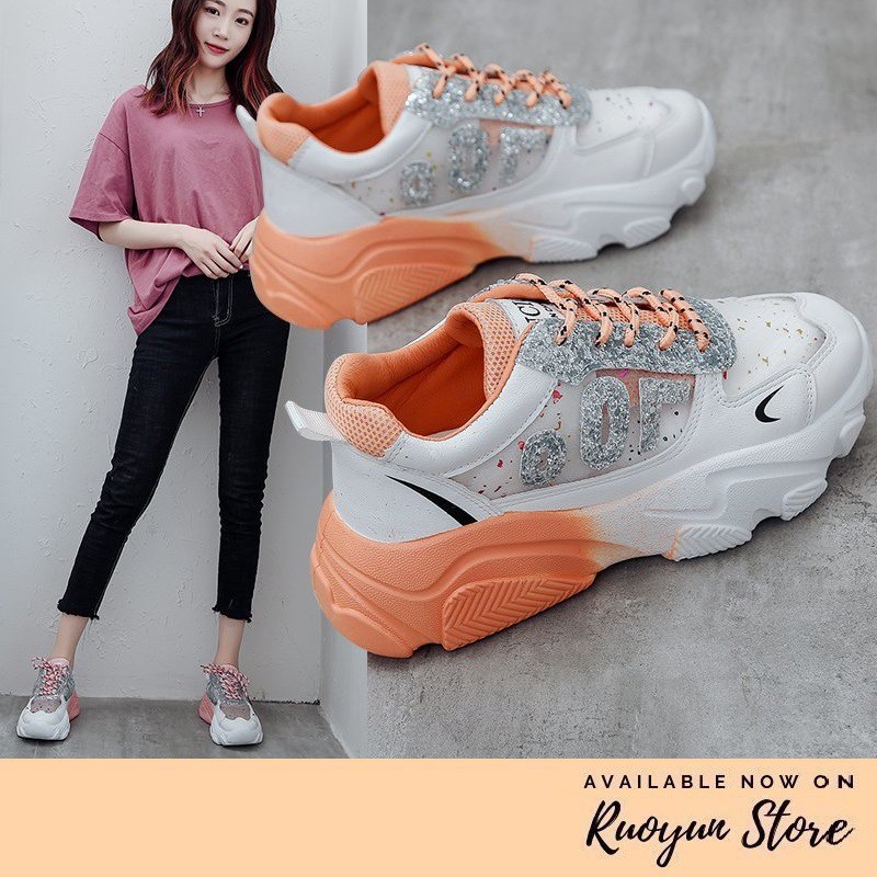 RYS - Sunny Shine Sepatu Sneaker Wanita Fashion Casual - Ori Import