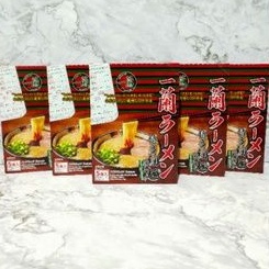 

Ichiran Ramen Original Japan straight berisi 5 porsi/box.
