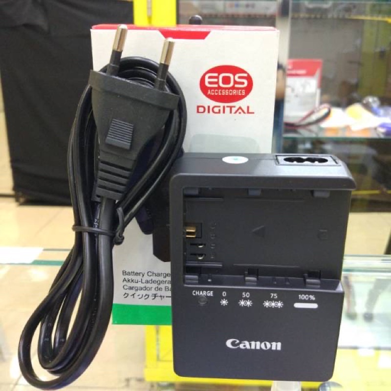 CHARGER CANON LC-E6 / CHARGER CANON LCE6 - CANON EOS 60D 70D 80D 7D 5D 6D