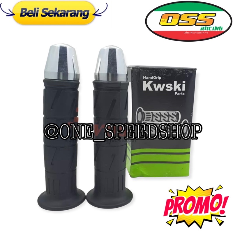 PROMO HANDGRIP KAZE SET JALU STANG CHROME SET KANAN KIRI UNIVERSAL (HARGA SUDAH SEPAKET)