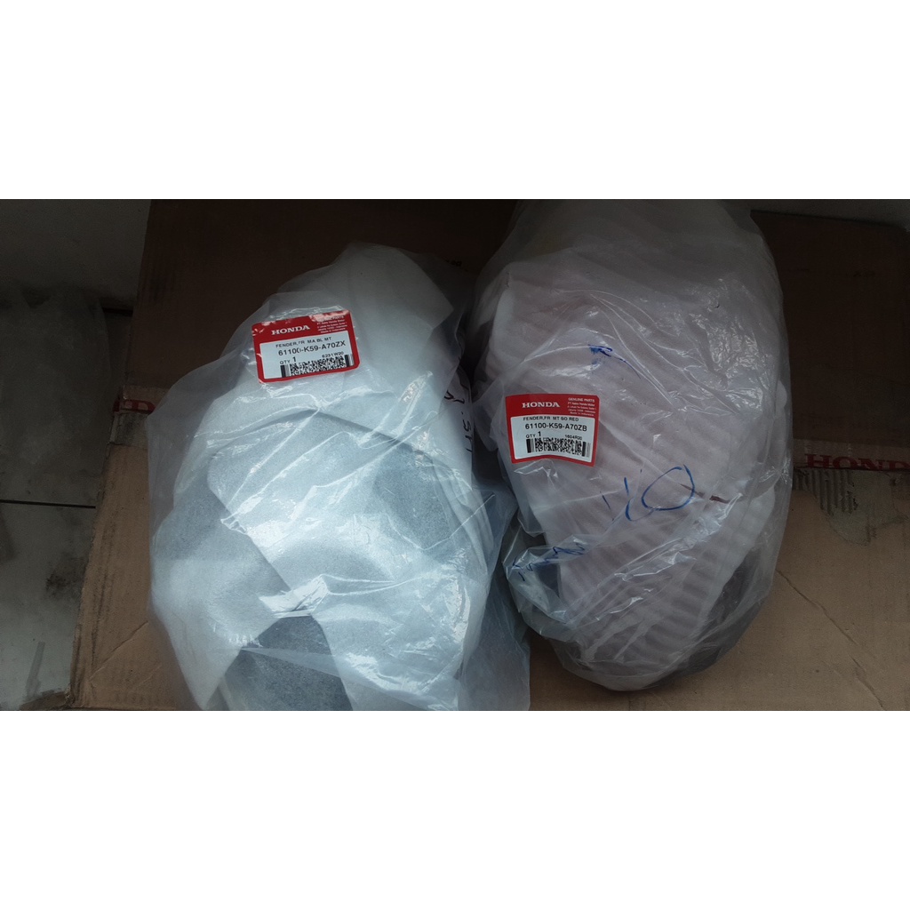 SPAKBOR DEPAN MERAH BIRU DOP DOFF 61100K59A70ZB 61100K59A70ZX VARIO 125 150 COVER SLEBOR SMART KEY O