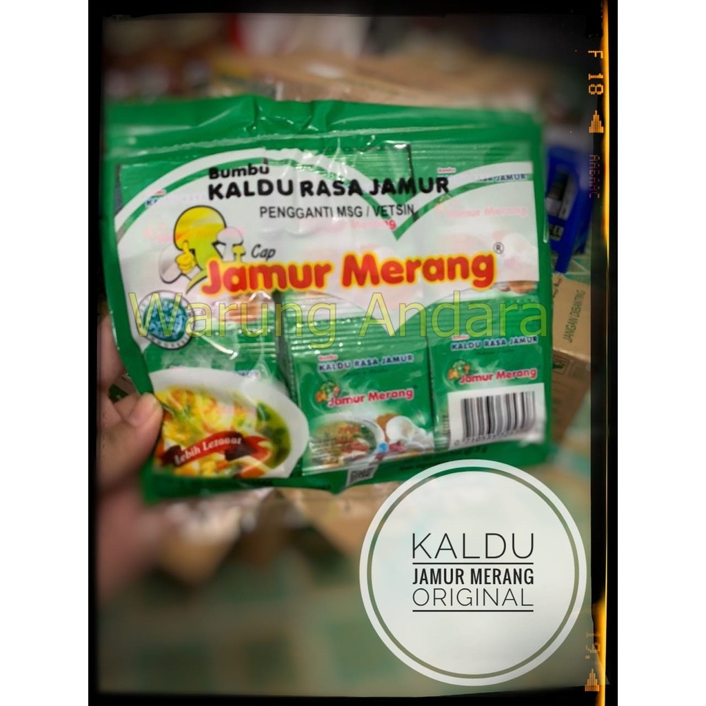 Jual Non Msg Penyedap Rasa Bumbu Kaldu Alami Jamur Merang Rasa Original Ecer Pack Isi