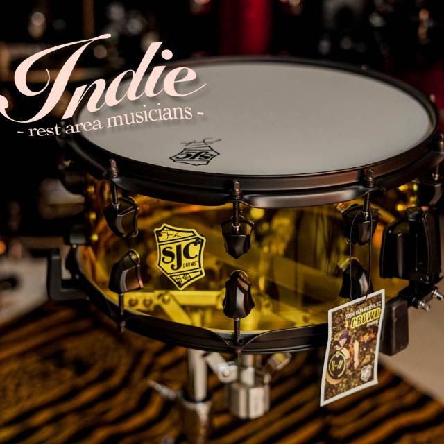 Snare Drum SJC Signature Josh Dunn "Acrylic" 14x6.5