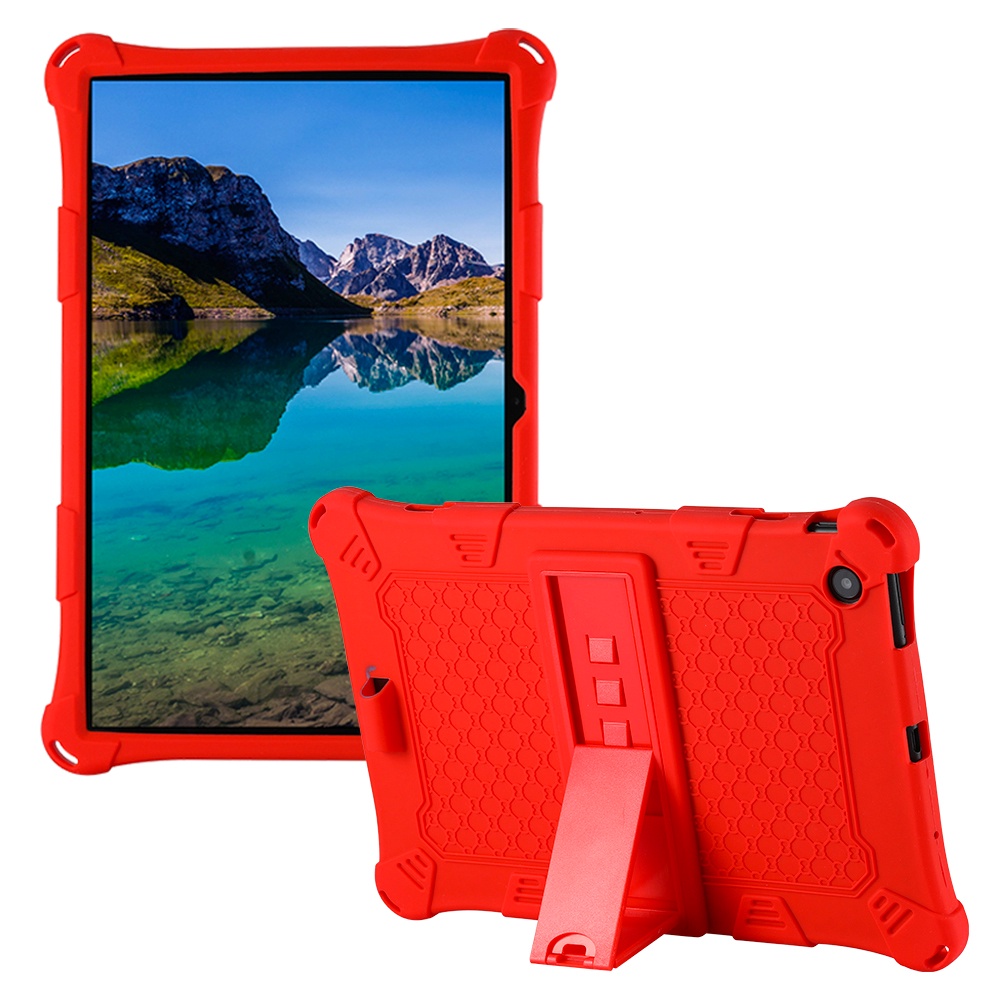 Soft Case Silikon Stand Holder Tablet Teclast m40SE m40SE 10.1 &quot;Untuk Teclastm40 SE