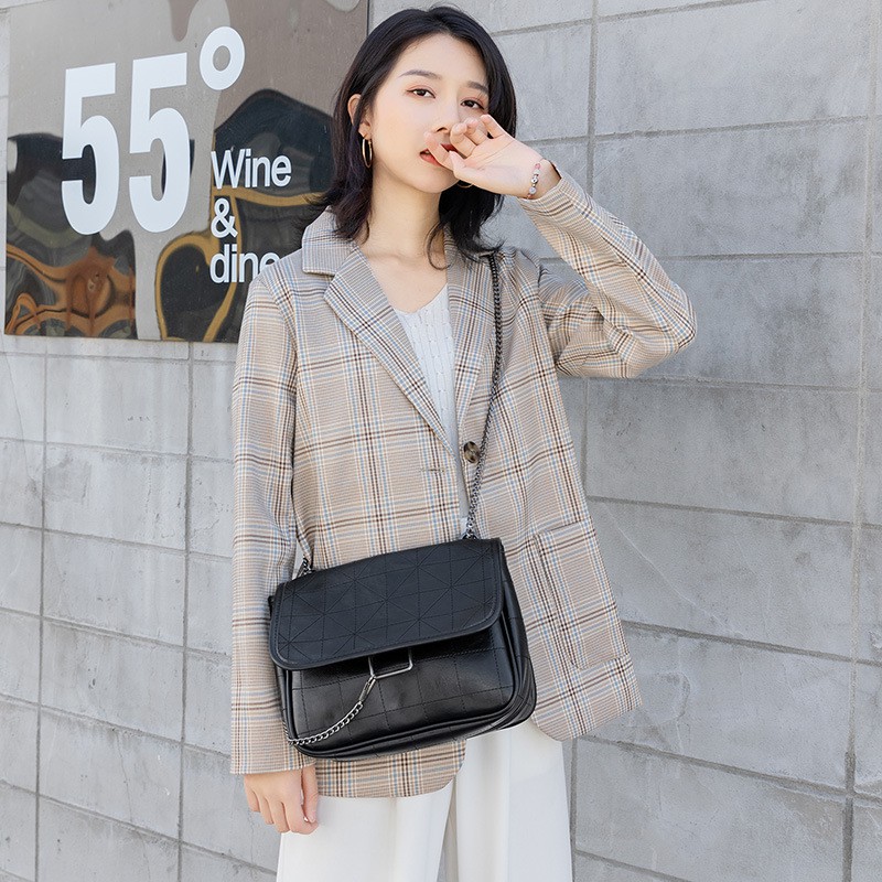 ( READY ) Tas Selempang wanita sling bag wanita Soft Rocker Crossbody bag Women Sling Bag Import Tas Murah tas wanita branded tas wanita murah tas wanita kekinian tas import wanita shoulder bag wanita