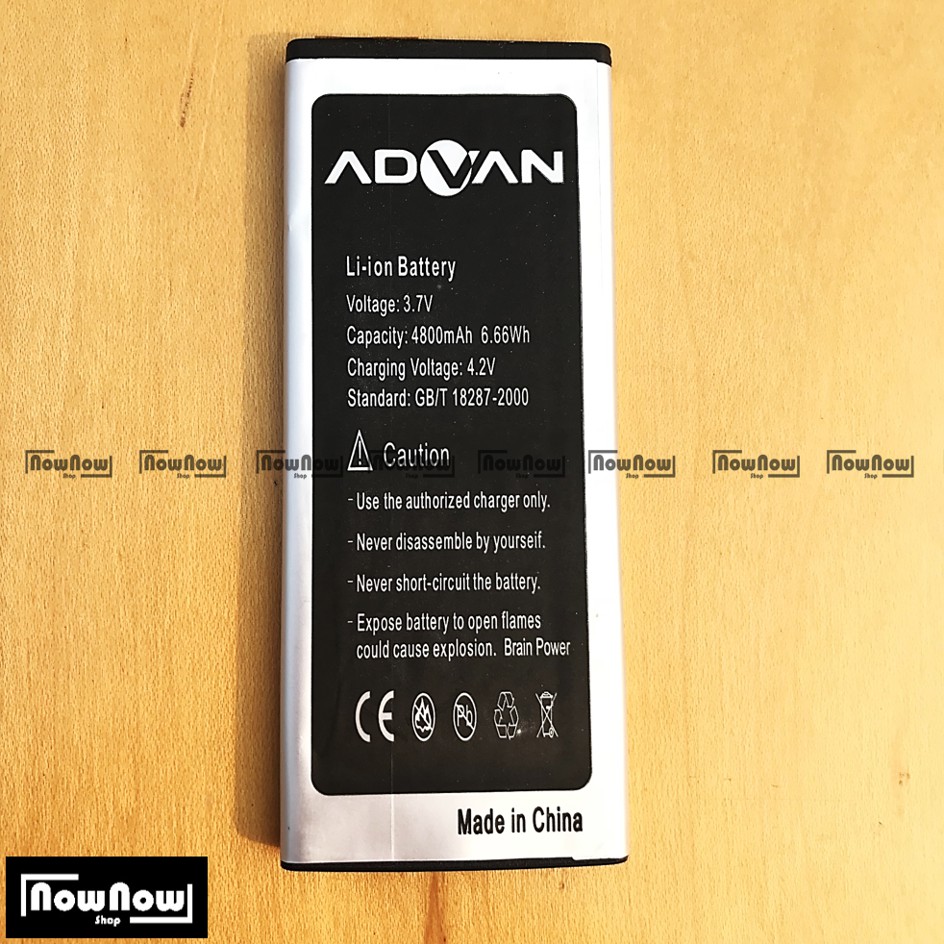 Baterai Advan I45 4G LTE Original Double Power Batre Batrai Battery HP