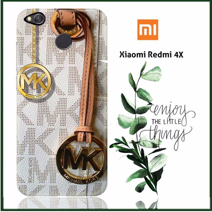 Michael Kors Logo White X3469 Xiaomi Redmi 4X Full Print 3D Case