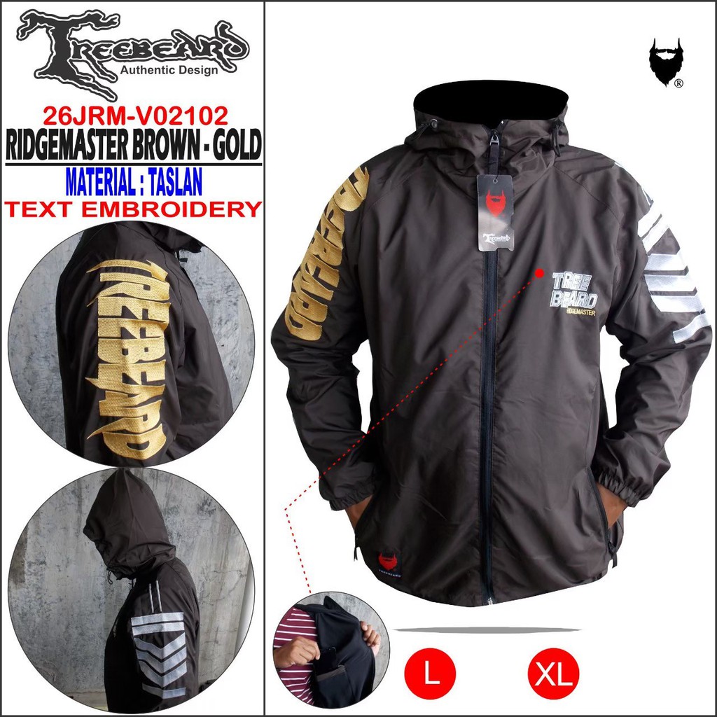 [ BISA COD ]JAKET OUTDOOR PRIA STROMLINE AUTHENTIC TREEBEARD