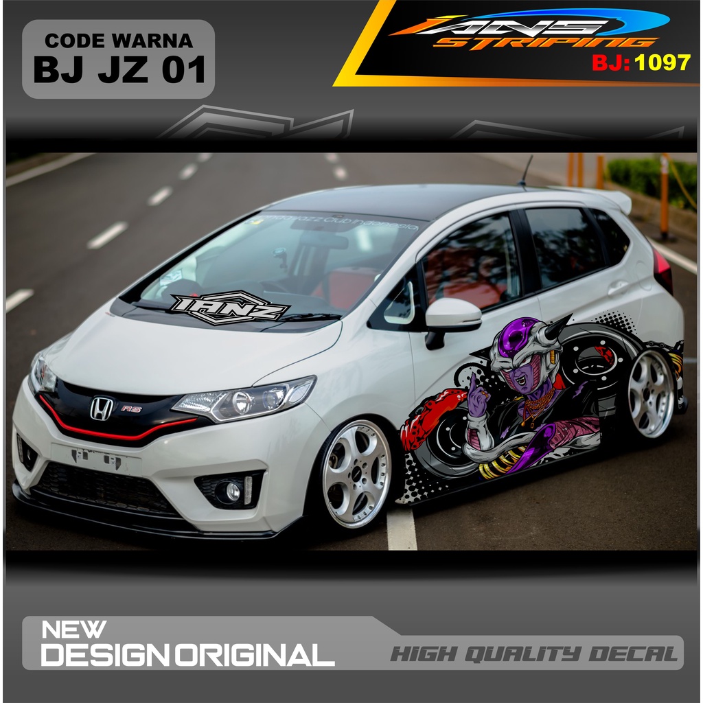 STICKER MOBIL JAZZ / STIKER MOBIL BRIO / DECAL STIKER MOBIL SWIFT / STIKER MOBIL TOYOTA / DECAL STICKER MOBIL / STIKER YARIS AYLA