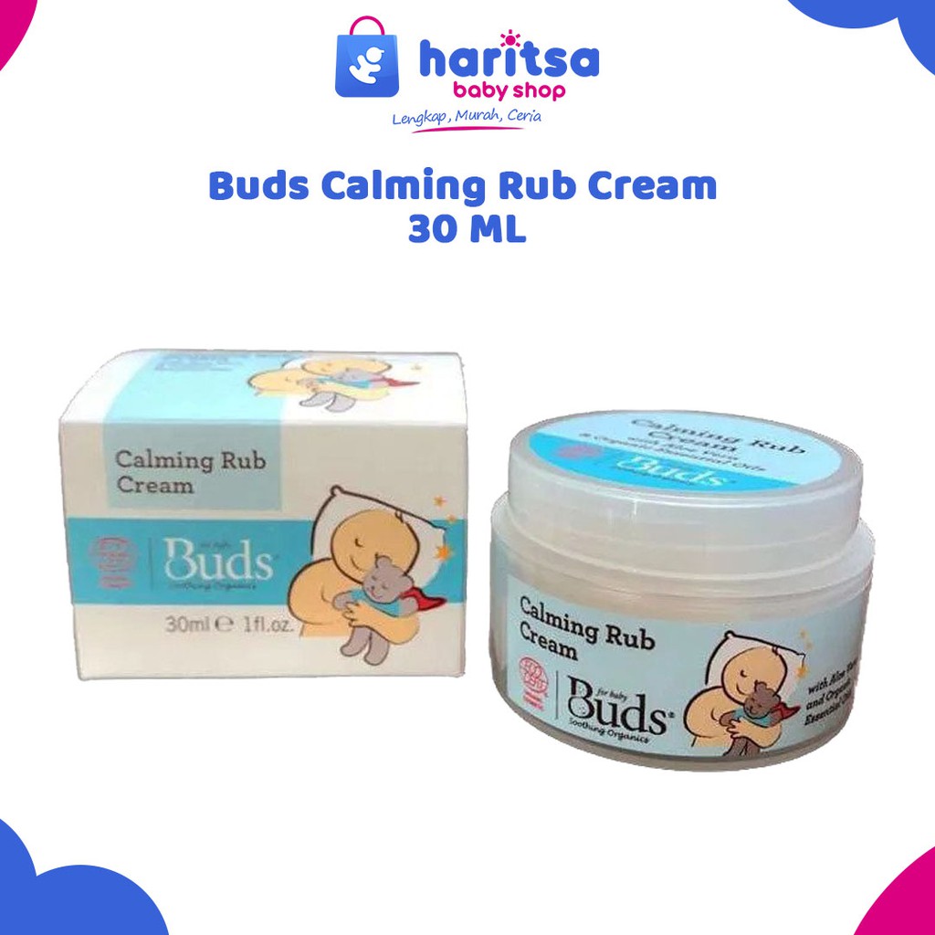 Buds Calming Rub Krim Penghangat Bayi Calming Rub Cream 30ml