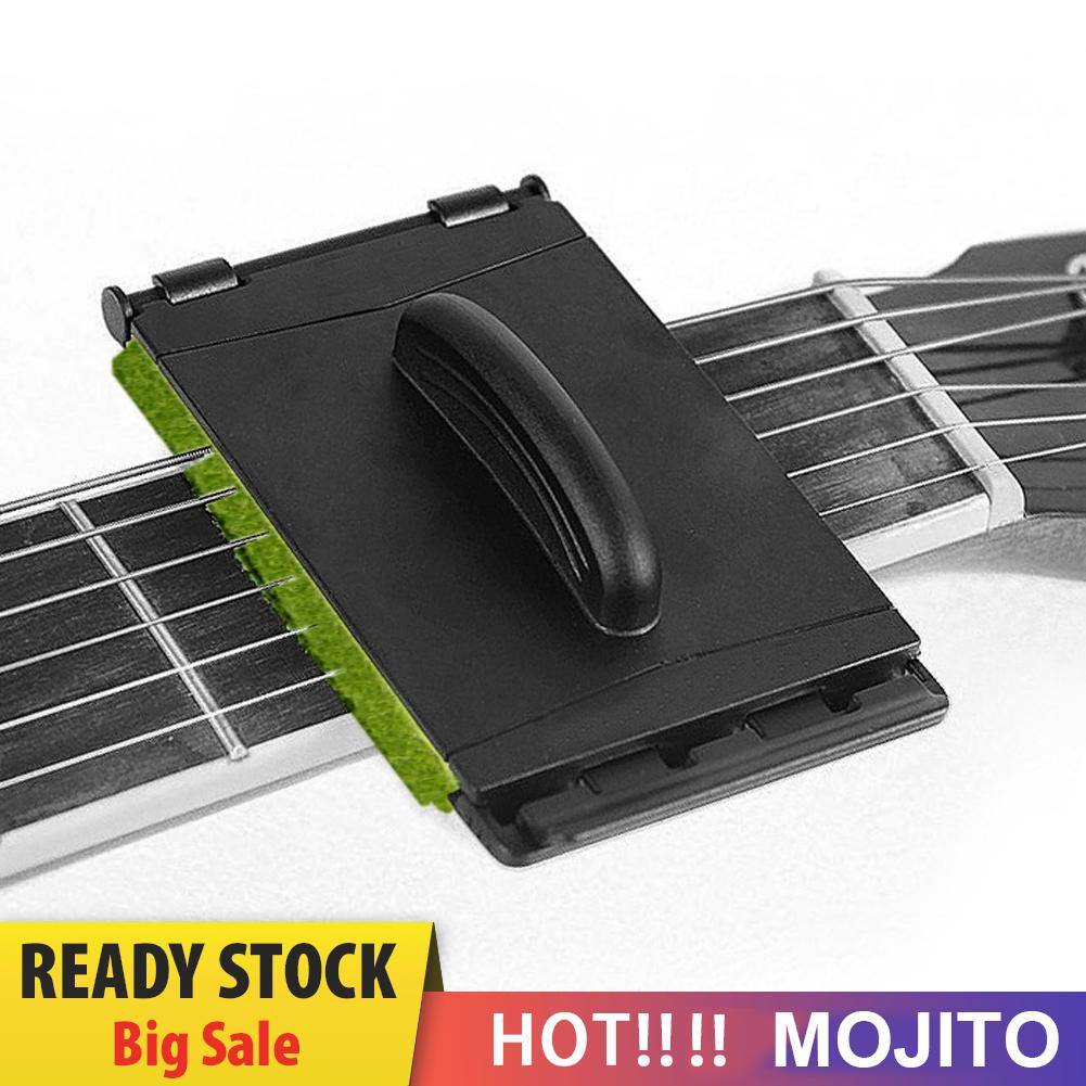 MOJITO Electric Guitar Bass Strings Scrubber Rub Cleaning Maintenance Care Cleaner