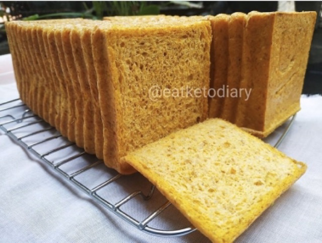 

Roti Tawar Keto DEBM Kue EatKetoDiary