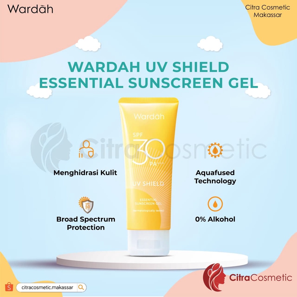 Wardah Uv Shield  Aqua Fresh Essence | Active Protection Serum | SPF 50 PA++++ sunscreen | Light Matte Sun Stick