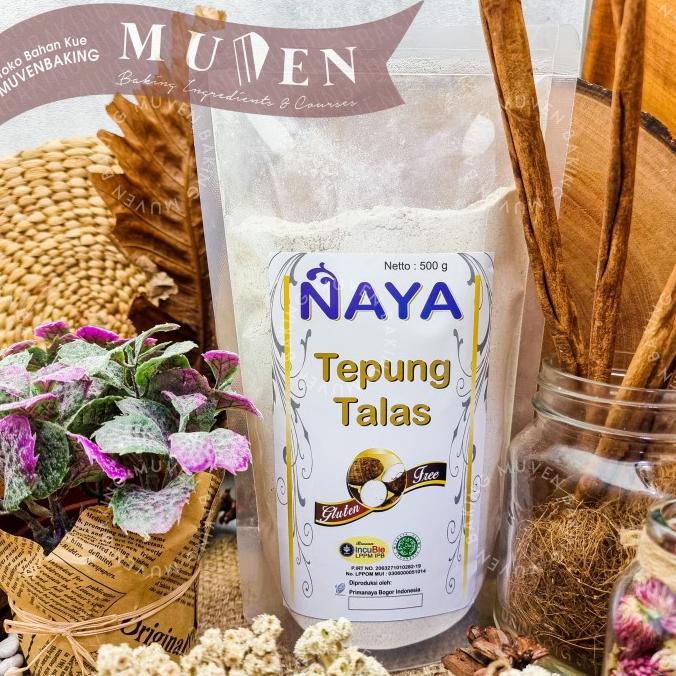

[[COD]] TEPUNG TALAS NAYA 500 Gr / GLUTEN FREE TARO FLOUR TERUJI Kode 18