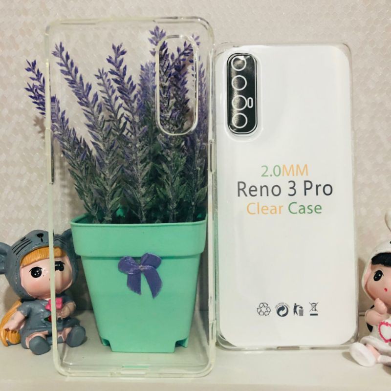 Silikon Jelly Soft Case Bening Oppo Reno 3 Pro Softcase