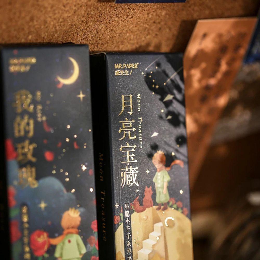 Agustina Star Wish The Little Prince Series Baca Aksesoris Siswa Alat Tulis Note Marker Halaman Holder Label Halaman Asisten Membaca Bookmark Retro